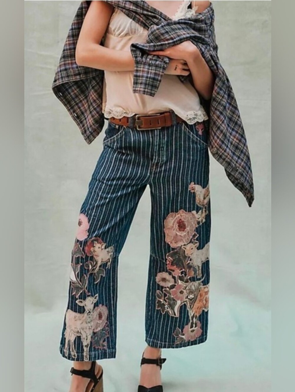 Free People Farm To Peach Jeans Size 28 NWT